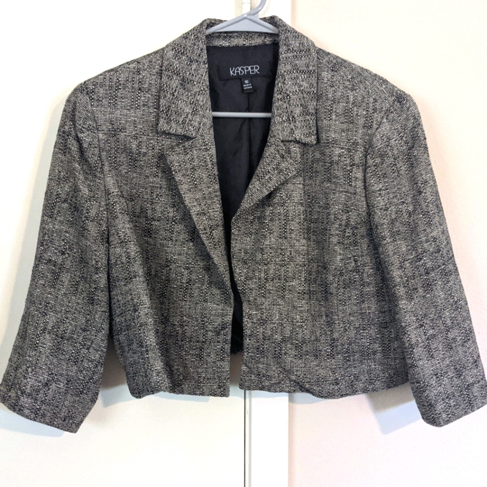 Cropped Jacket 2/3 Blazer Short Jacket